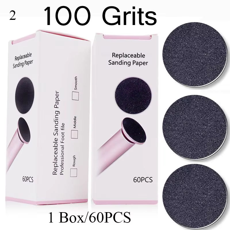 60-Pack Sandpaper Replacement Disks Replacement 