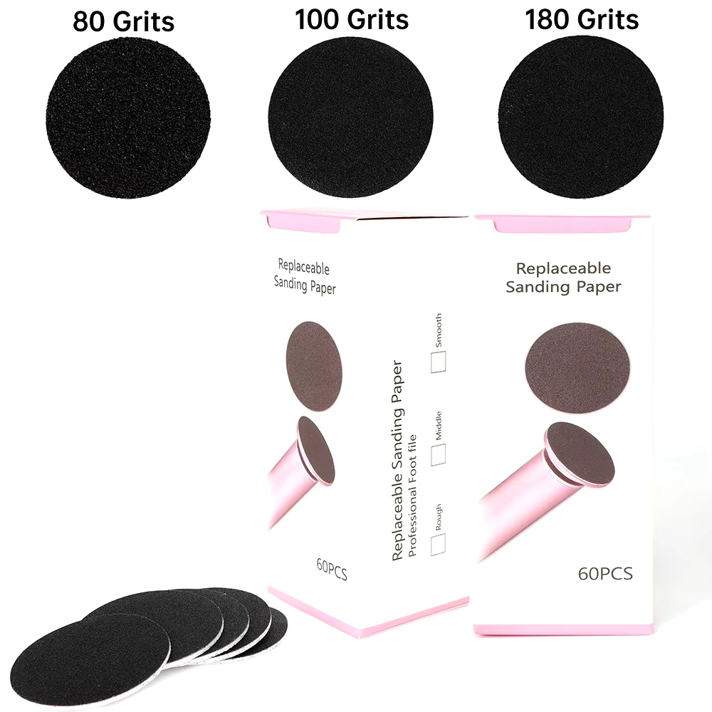 60-Pack Sandpaper Replacement Disks Replacement 