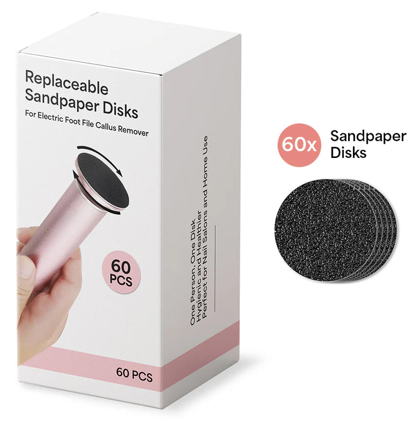 60-Pack Sandpaper Replacement Disks Replacement